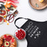 ZOORON Funny Black Chef Aprons for Men Adjustable BBQ Grill Kitchen Cooking Aprons with Pockets, Grill Accessories