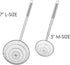 Best Utensils Asian Kitchen Stainless Steel Spider Strainer, Professional Wire Skimmer with 5-Inch Strainer Basket