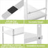 Counter 2 Pack) Across-Star Expandable Cabinet Shelf Organizer Rack, Stackable Kitchen Storage Shelves Stand