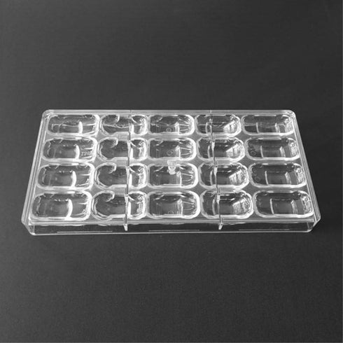 Polycarbonate Chocolate Mold DIY Handmade Chocolate Candy Mould Pastry Tools Bakeware 5 style cars (19392) by GRAINRAIN