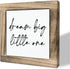Gkwa Inspirational Wood Sign, Box Wood Plaques Desk Dcor, Girls or Boys Room