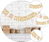 LUOZZY We Eloped Banner, Romantic Love Heart Banner, Proposal Photo Props for Engagement Wedding Party Decorations
