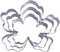 Tropical Flower Cookie Cutter Set - 3 Piece Stainless Steel