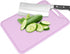 Silicone Cutting Board, Colored Flexible Chopping Mat for Meat and Vegetables, Kitchen Cutting Plate