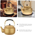 Vintage Aluminum Kettle Coffee Pot Boiler, Whistling Tea Kettle for Heating Water, Stovetop Teapot