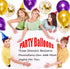 Purple Balloon Garland Arch Kit, 121 PCS Purple and Gold Party Decorations for Birthday, Graduation, Wedding