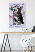 Trends International Keith Kimberlin - Kitten - Singing Wall Poster, 22.375" x 34", Unframed Version