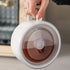38 oz 6 Inch Oversized Soup Bowl with Handle: Ceramic Soup Mug with Lid - Microwave Safe Jumbo Food Storage Container