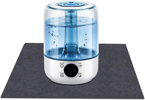Humidifiers Mat, Lightweight Washable Floor Mat for Under Humidifiers, Non-slip Back, Multifunctional Home Appliance