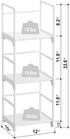 3 FIDUCIAL HOME Tiers Small Bookshelf for Small Spaces White Mini Short Book Shelf Low Open Bookcase Easy Assemble