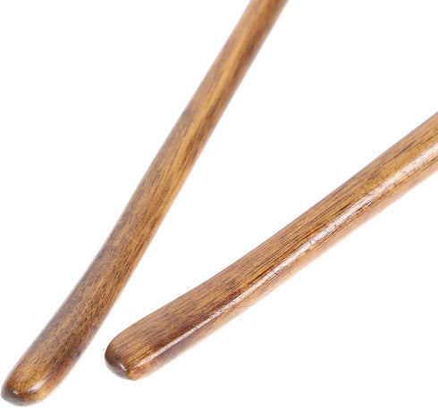 Operitacx 6 Pcs Long Handle Wooden Mixing Spoons, Bulk Wooden Spoons for Honey, Mixing, Stirring, Cooking