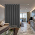 Joydeco Blackout Curtains for Sliding Glass Doors, Extra Wide 100 x 96 inches, Room Divider Curtains for Patio Living