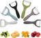 Trez Treamer 6-Pack Vegetable Peelers for KitchenY Ceramic Peeler Safe Potato Peeler