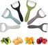 Trez Treamer 6-Pack Vegetable Peelers for KitchenY Ceramic Peeler Safe Potato Peeler