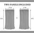 TKUYO 2 Sets, 42"x63" Inch Superhero City Curtains, Comic Night Starry Skyline Cityscape Buildings Comic Blackout