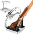 Vertical Spoon Rest and Lid Stand - Foodgrade Stainless Steel Pot Lid Holder with Drip Tray for Kitchen Counter
