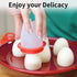 Silicone Egg Cooker, 6 Pieces Hard Boiled Egg Maker, BPA Free Non-Stick Egg Poacher for Fast Cooking