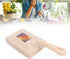 Handheld Carpet Sweeper, Double Roller Short Handle Dust Cleansing Brush for Manual Sweeping of Carpet, Sofa, Desktop