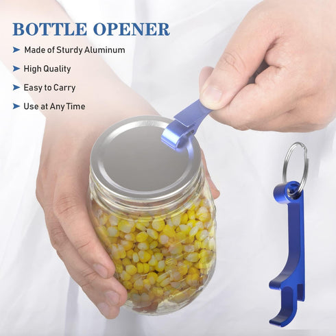 Mason Jar Vacuum Sealer Kit with Accessory Hose for Wide and Regular Mouth Jars, Manual Portable Vacuum Pump and Lid