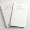 Share a Memory Cards - Minimalist Well Wishes Card Set of 50, 4 x 6 for Celebrations, Weddings, Anniversaries, Memorials
