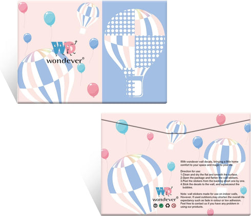 wondever Hanging Potted Plant Window Clings, Tropical Botanical Cactus Hummingbirds Glass Sticker Decals