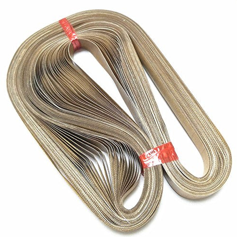 YJINGRUI 50pcs PTFE Belt for Sealing Machine Continuous Band Sealer Sealing Tape (750mmx15mmx0.2mm)