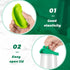 27 Mumufy Pcs Yogurt Jar Lids Clear Plastic Silicone Bamboo Wood Container Lids with Silicone Sealing Rings Reusable