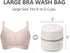 3Pcs Durable Honeycomb Mesh Laundry Bags, Large Lingerie Wash Bag 8 x 8 x 8 Inches for Delicates