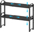 X-cosrack Narrow Expandable Cabinet Shelf Organizer 5.51" Width, Kitchen Counter Storage Shelves Spice
