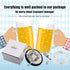 FERRODAY Carbonation Keg Lid for Corny Keg - Stainless Steel 304 with 20" Tube Diffusion Stone