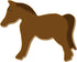 Horse Cookie Cutter - Made in the USA – Foose Tin Plated Steel Cookie Mold (4 Inch)