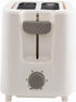 Continental Electric CE-TT011 2 Slice Electric Toaster, White