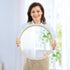 20 Inch SWTHONY Boho Beaded Round Mirror Wall Decor, Decorative Hanging Circle Nursery Mirrors for Girl Room