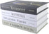 PTShadow 4 Pieces Folding Decorative Books for Home Decor, Black and White Bookshelf