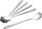 Miupoo Korean Soup Spoons, Stainless Steel Long Handle Tablespoon, Pack of 5