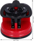 Knife Sharpening Tool, Manual Small High Hardness Countertop Sharpener with Suction Cup for Knife and Scissor
