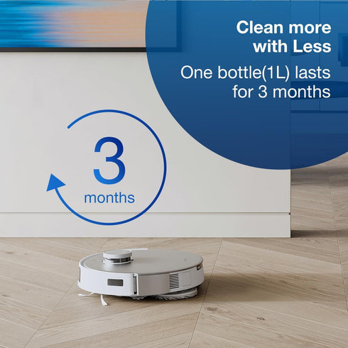 ECOVACS Multi-Surface Floor Cleaning Solution, 1L, Compatible with DEEBOT T30S COMBO, T30S, X2 COMBO, X2 OMNI, T20