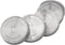 Mason Jar Lifestyle 5 Pack Stainless Steel Storage Lids - Heavy Duty Caps for Wide Mouth Jars, Airtight Design