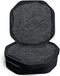 UMIRRO Black Coasters for Drinks for Tabletop Protection with Super Absorbent Felt