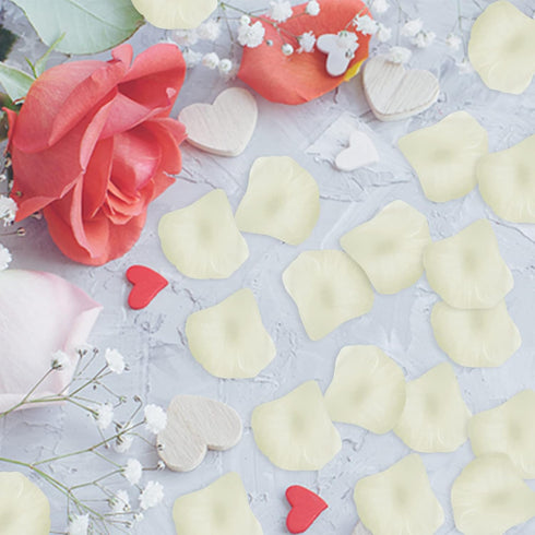 Attmu 3200 Pcs Artificial Rose Petals, Valentines Day Decorations for Home, Fake Flower Petals for Wedding