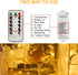 65ft 200 8 Dimmable koopower LED Indoor String Lights with Remote and Timer, Plug-in Modes Fairy Lights for Bedroom