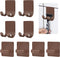 CGBE Razor Holder for Shower, 4 Packs Shaver Holder and Hooks, Self