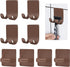 CGBE Razor Holder for Shower, 4 Packs Shaver Holder and Hooks, Self
