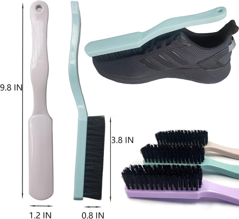 Cleaning Brushes Dish Brush Set, Kitchen Washing Brush, Stiff Bristles with Adhesive Hooks for Home