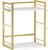 Dorhors 2 Tier Coffee Bar Accessories and Organizer,Multi-functional Mug Holder with 12 Hooks,Wood