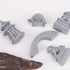 ZORZA Mini Chinese-Style Sandstone Figurines, Enchanting Garden Bridge for Fairy Gardens and Miniature Decor