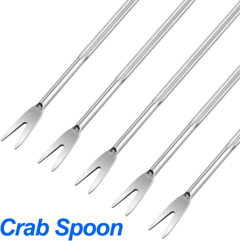 Set 20 of Silver Seafood Forks - Premium Stainless Steel