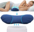 Adjustable Memory Foam Lumbar Support Pillow for Sleeping, Back Pain Relief, with 2 Insert Pads