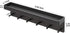 MKO Key Holder Wall Mount, Adhesive Key Holder with Mail Organizer Tray and 6 Hooks for Wall, Black
