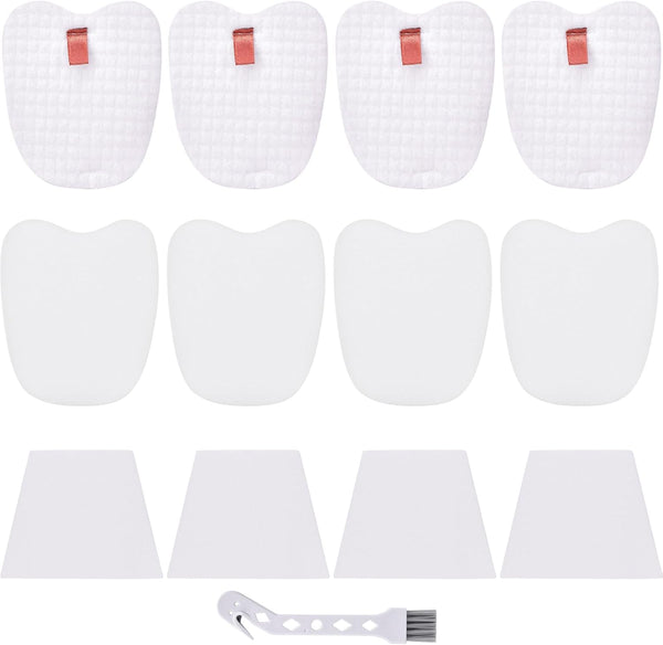8 Pre-Filters (4 Foam + 4 Felt) and 4 Post-Filters for Shark Rocket Zero-M Vacuums, Replaces Shark Part #